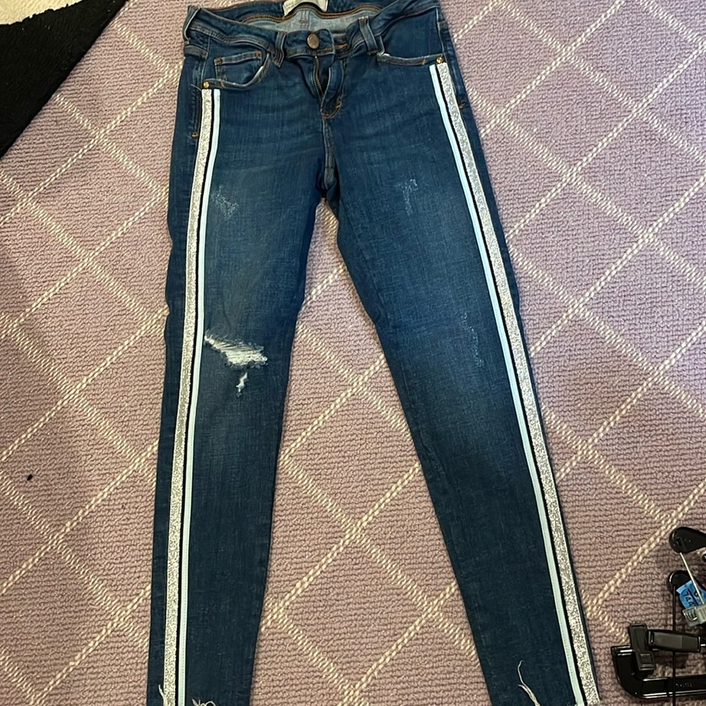 Zara basic denim jean